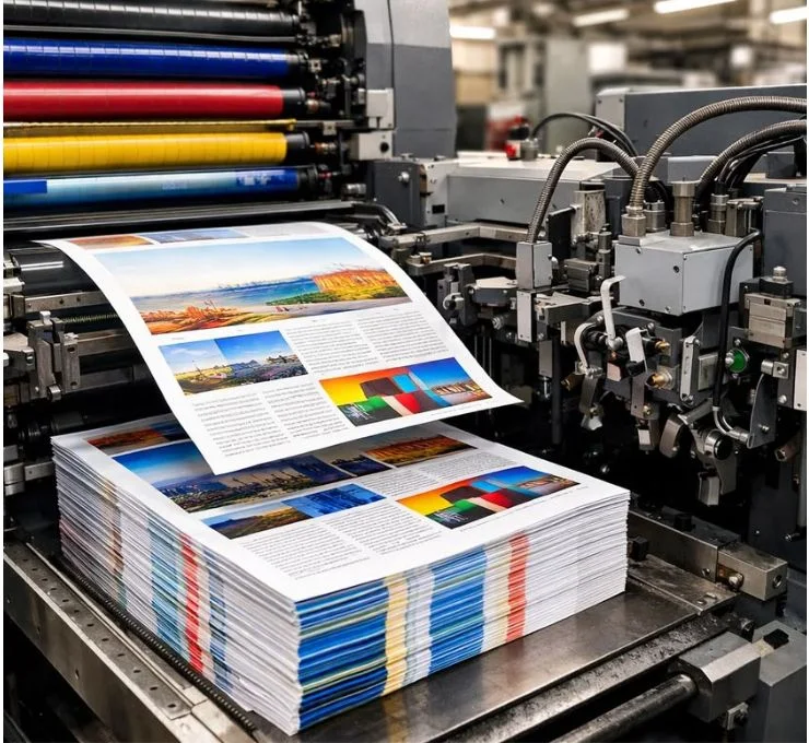 Offset printing at Binori